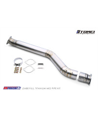 MIDDLE PIPE 4" TITANIUM SUPRA MKIV TOMEI