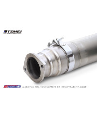 MIDDLE PIPE 4" TITANIUM SUPRA MKIV TOMEI