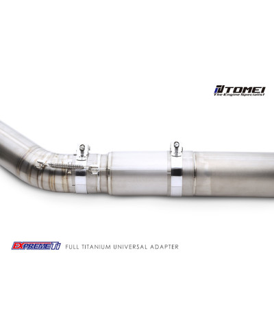 ADAPTATEUR 4" TITANIUM SUPRA MKIV TOMEI