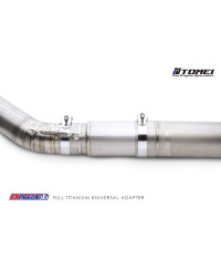 ADAPTATEUR 4" TITANIUM SUPRA MKIV TOMEI