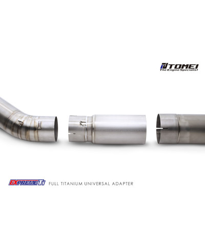 ADAPTATEUR 4" TITANIUM SUPRA MKIV TOMEI