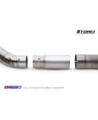 ADAPTATEUR 4" TITANIUM SUPRA MKIV TOMEI