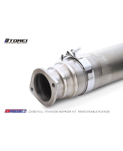 ADAPTATEUR 4" TITANIUM SUPRA MKIV TOMEI