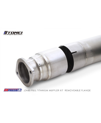 ADAPTATEUR 4" TITANIUM SUPRA MKIV TOMEI