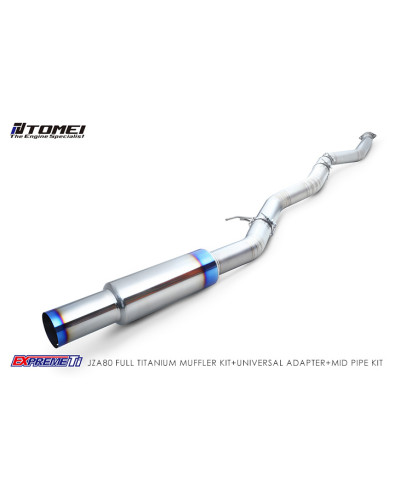 ADAPTATEUR 4" TITANIUM SUPRA MKIV TOMEI