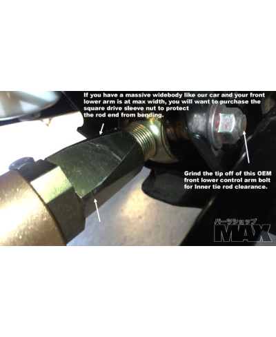 KIT COMPLET TRAIN AVANT GRAND ANGLE GT86 MAX