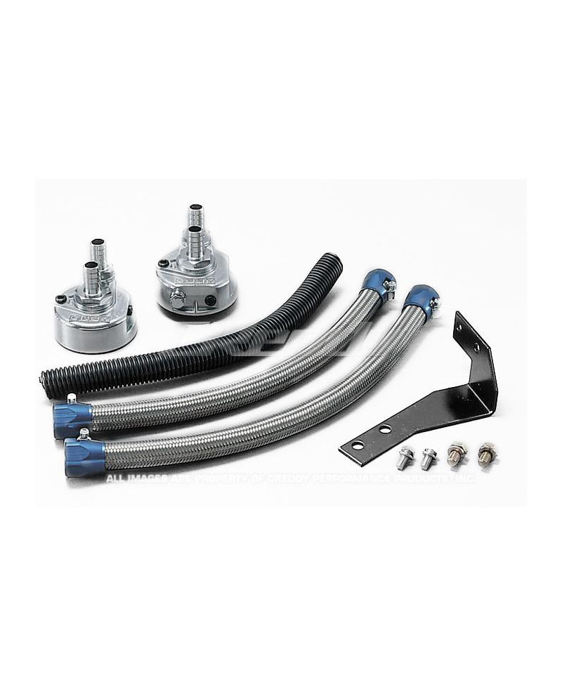 KIT RELOCALISATION FILTRE HUILE GREDDY KIT RELOCALISATION FILTRE HUILE GREDDY
