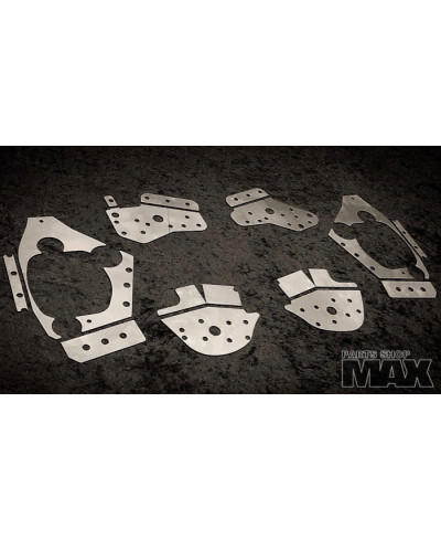 SET PLAQUES RENFORTS CHASSIS ARRIERE E36 MAX