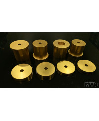 SET SILENTBLOC RIGIDE FIXATION BERCEAU ARRIERE E36 MAX