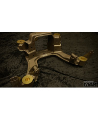 SET SILENTBLOC RIGIDE FIXATION BERCEAU ARRIERE E36 MAX