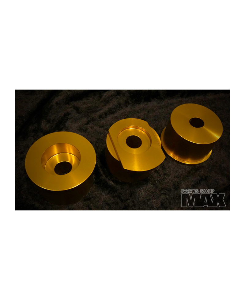 SET SILENTBLOC RIGIDE FIXATION PONT ARRIERE M3 E46 MAX