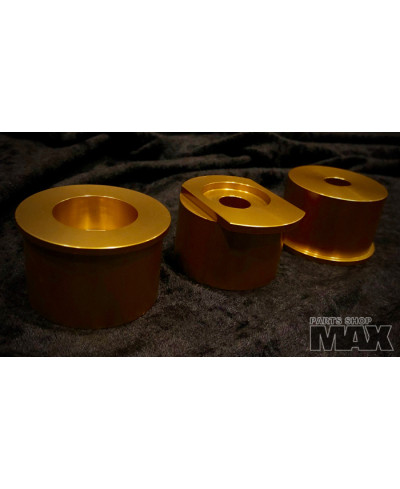 SET SILENTBLOC RIGIDE FIXATION PONT ARRIERE M3 E46 MAX