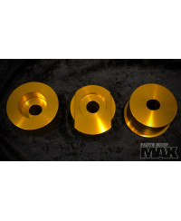 SET SILENTBLOC RIGIDE FIXATION PONT ARRIERE M3 E46 MAX