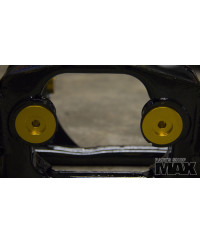 SET SILENTBLOC RIGIDE FIXATION PONT ARRIERE E46 MAX