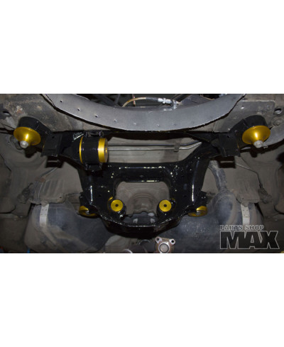 SET SILENTBLOC RIGIDE FIXATION PONT ARRIERE E46 MAX