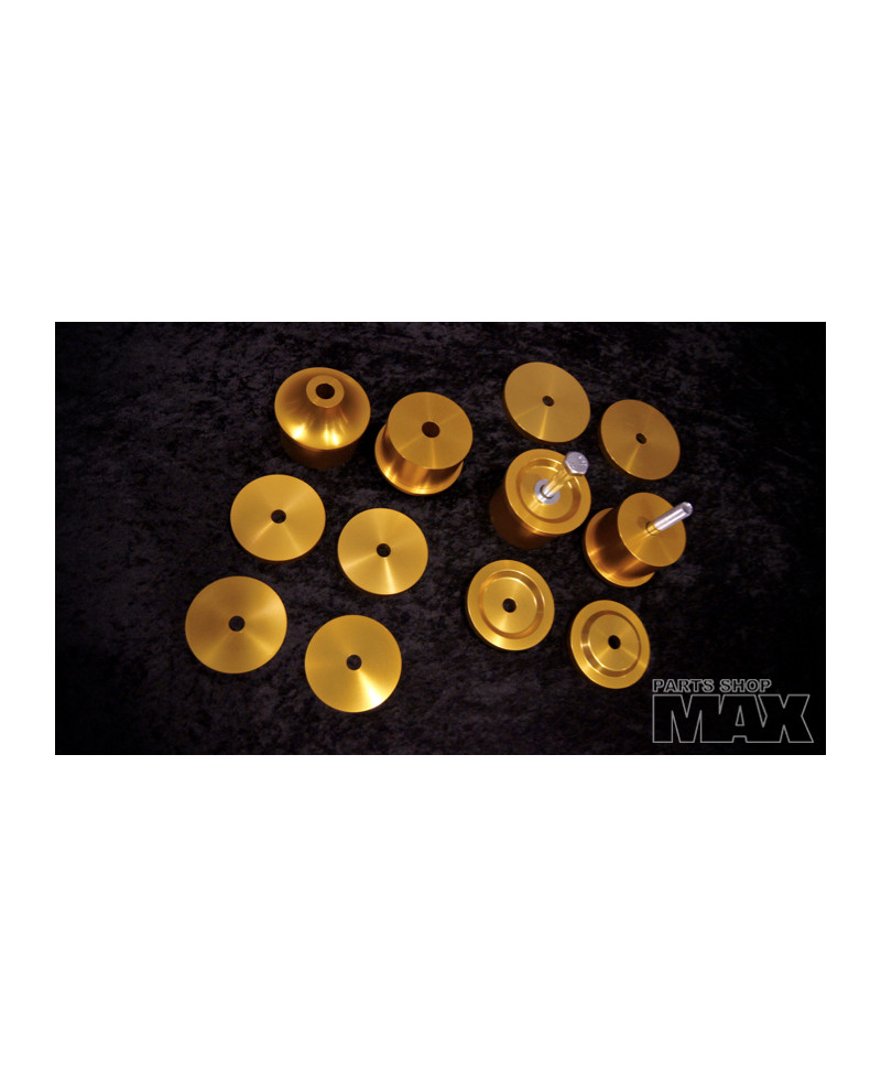 SET SILENTBLOC RIGIDE FIXATION BERCEAU ARRIERE E46 MAX