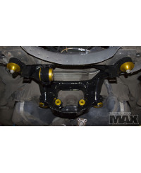 SET SILENTBLOC RIGIDE FIXATION BERCEAU ARRIERE E46 MAX