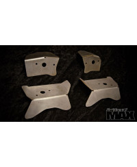 SET PLAQUES RENFORTS CHASSIS ARRIERE E46 MAX
