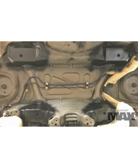 SET PLAQUES RENFORTS CHASSIS ARRIERE E46 MAX