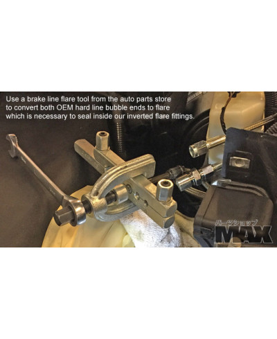 KIT RACCORDEMENT FREIN A MAIN HYDRAULIQUE E36 MAX