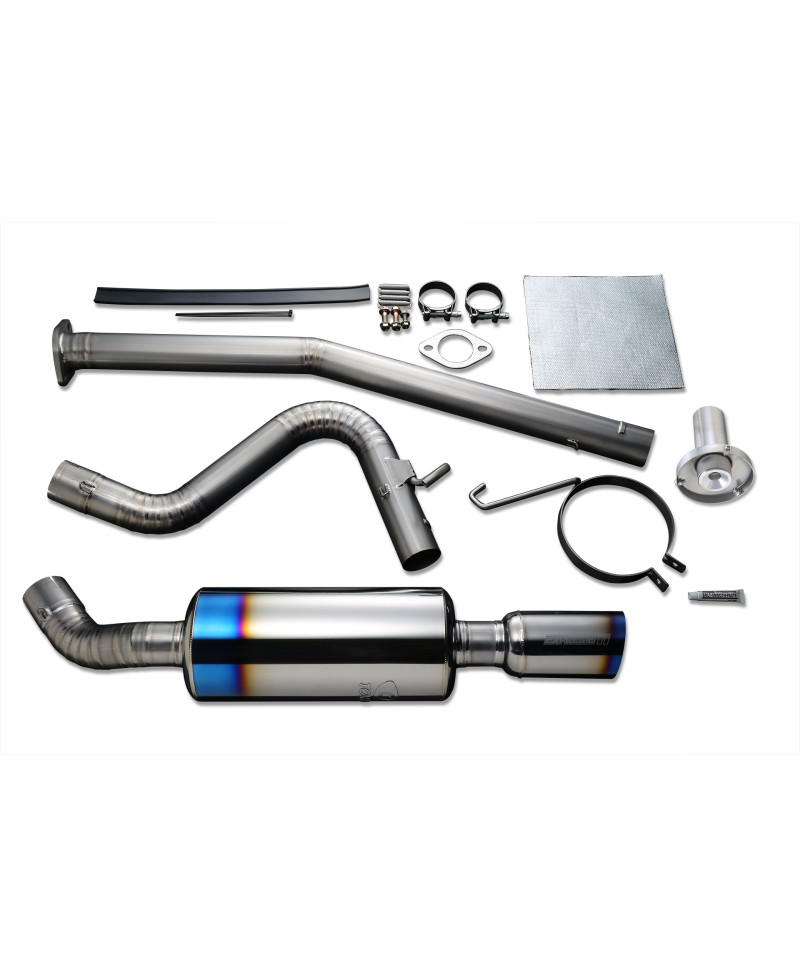 LIGNE ECHAPPEMENT TITANE TYPE-S AE86 TOMEI