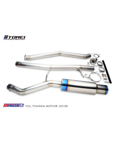 CATBACK 80MM TITANIUM JZX100 TOMEI