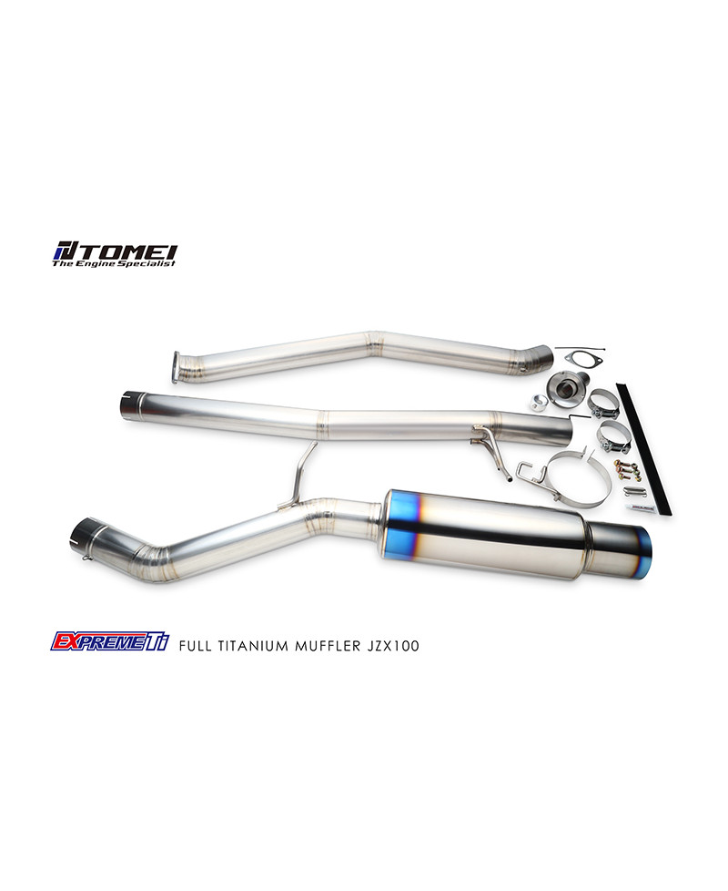 CATBACK 80MM TITANIUM JZX100 TOMEI