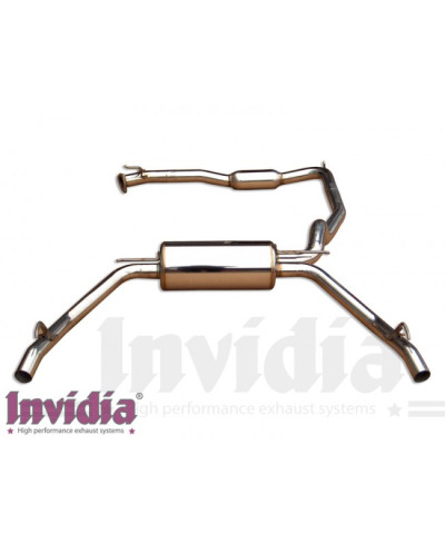 CATBACK Q300TL CIVIC 3 5 PORTES FN1 INVIDIA