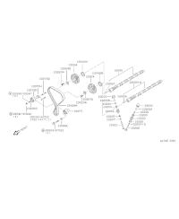 AXE VISSERIE DISTRIBUTION RB NISSAN 