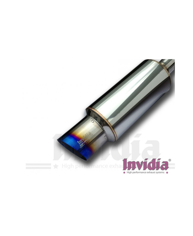 SILENCIEUX UNIVERSEL 2.5" GT300-TI INVIDIA