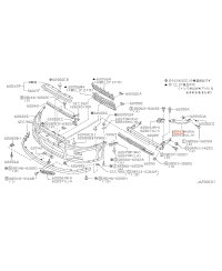 FACE AVANT SKYLINE R34 NISSAN