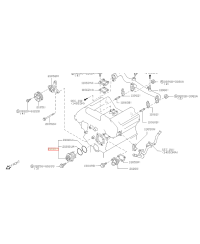 POMPE A EAU VQ35HR VR35DETT VQ37VHR NISSAN
