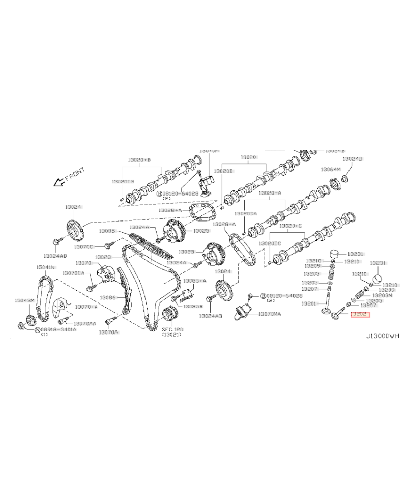 SOUPAPE ECHAPPEMENT GTR R35 NISSAN 