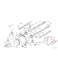 CLAVETTE SOUPAPE  MOTEUR VQ35DE VQ35HR  NISSAN
