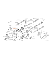 GUIDE CHAINE DISTRIBUTION GTR R35 NISSAN 