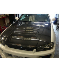 CAPOT CARBONE TYPE GTR R34 