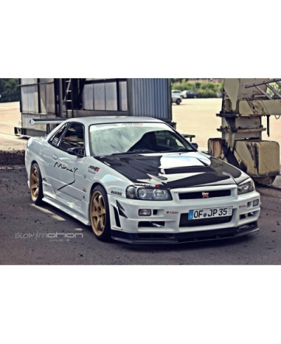 PARE CHOC AVANT FIBRE TYPE GTR R34 