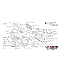 JOINT SUPERIEUR CENTRAL PARE CHOC AV R34 GT-R NISSAN Nissan