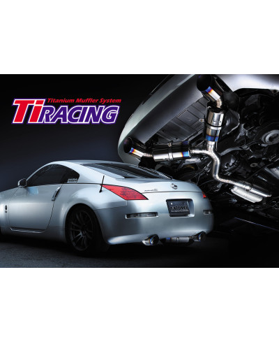 CATBACK DOUBLE SORTIE TITANIUM 350Z TOMEI