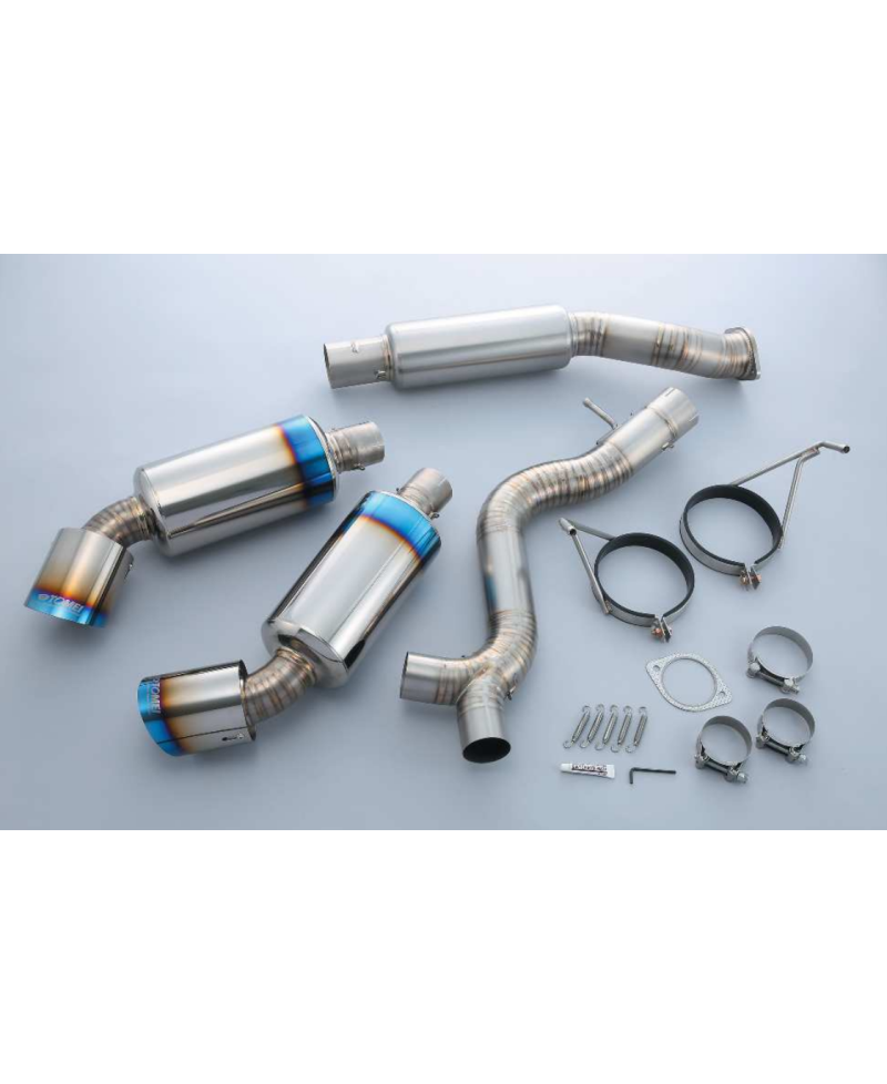CATBACK DOUBLE SORTIE TITANIUM 350Z TOMEI