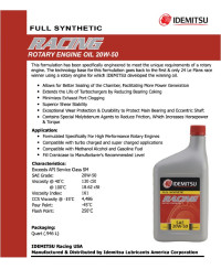 HUILE MOTEUR 20W50 IDEMITSU