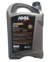 HUILE MOTEUR SYMBOL CERAMIC 5W40 A3/B3/B4 IGOL - 2L