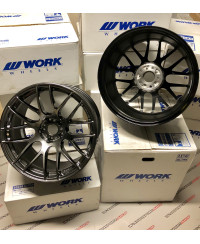 SET 2 JANTES EMOTION M8R 19X10.5" ET22 5X114 WORK WHEELS