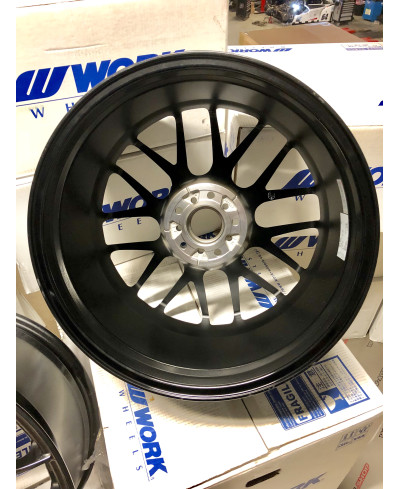 SET 2 JANTES EMOTION M8R 19X10.5" ET22 5X114 WORK WHEELS