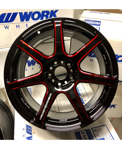 SET 2 JANTES T7R 18" ET30 5X114 KURENAI WORK WHEELS