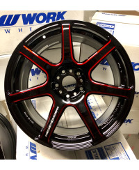 SET 2 JANTES T7R 18" ET30 5X114 KURENAI WORK WHEELS