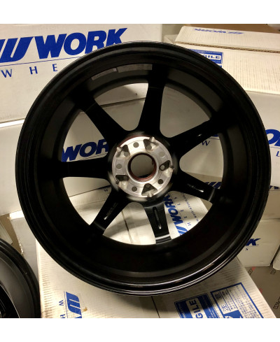 SET 2 JANTES T7R 18" ET30 5X114 KURENAI WORK WHEELS