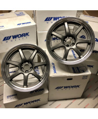 SET 2 JANTES T7R2P NISSAN GTR 20" WORK WHEELS