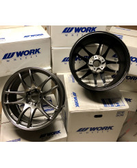 SET 2 JANTES CR KIWAMI 18" 5X114 SILVER (GTS) WORK WHEELS