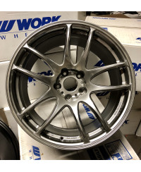SET 2 JANTES CR KIWAMI 18" 5X114 SILVER (GTS) WORK WHEELS
